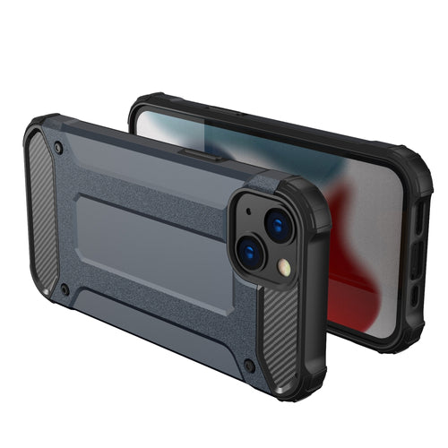 Hybrid Armor Case Tough Rugged Cover for iPhone 13 golden — Hurtel