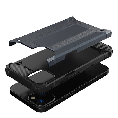 Hybrid Armor Case Tough Rugged Cover for iPhone 13 mini golden — Hurtel