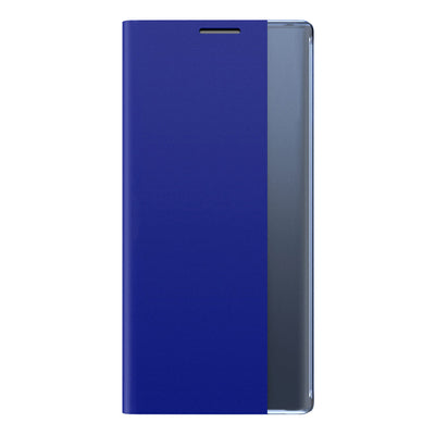 Sleep Case Bookcase Type Case with Smart Window for iPhone 13 Pro blue — Hurtel