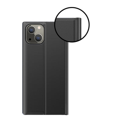 Sleep Case Bookcase Type Case with Smart Window for iPhone 13 blue — Hurtel