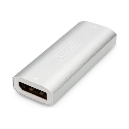 Digitus | 8K DP Repeater 30 m | DS-55524 | Silver