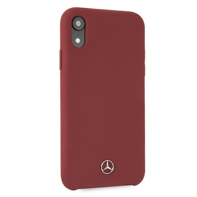 Mercedes Silicone Line iPhone Xr Case - Red