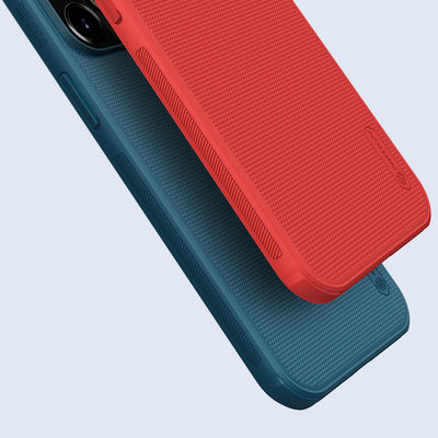 Nillkin Super Frosted Shield reinforced case, cover for iPhone 13 Pro Max, blue