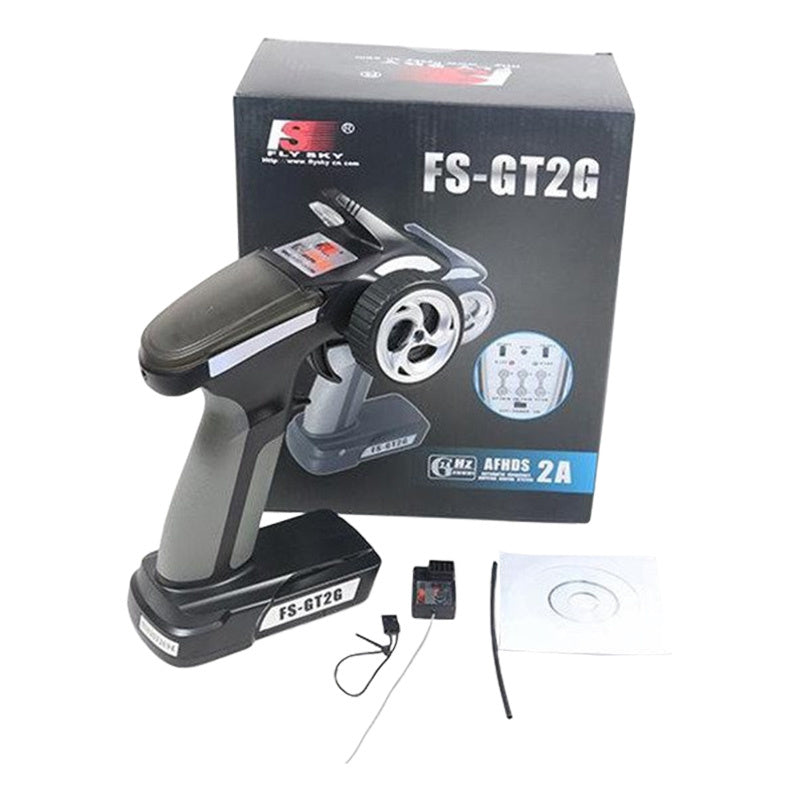FlySky Transmitter FS-GT2G-220 + Receiver FS-A3 Set, 3 channels AFHDS