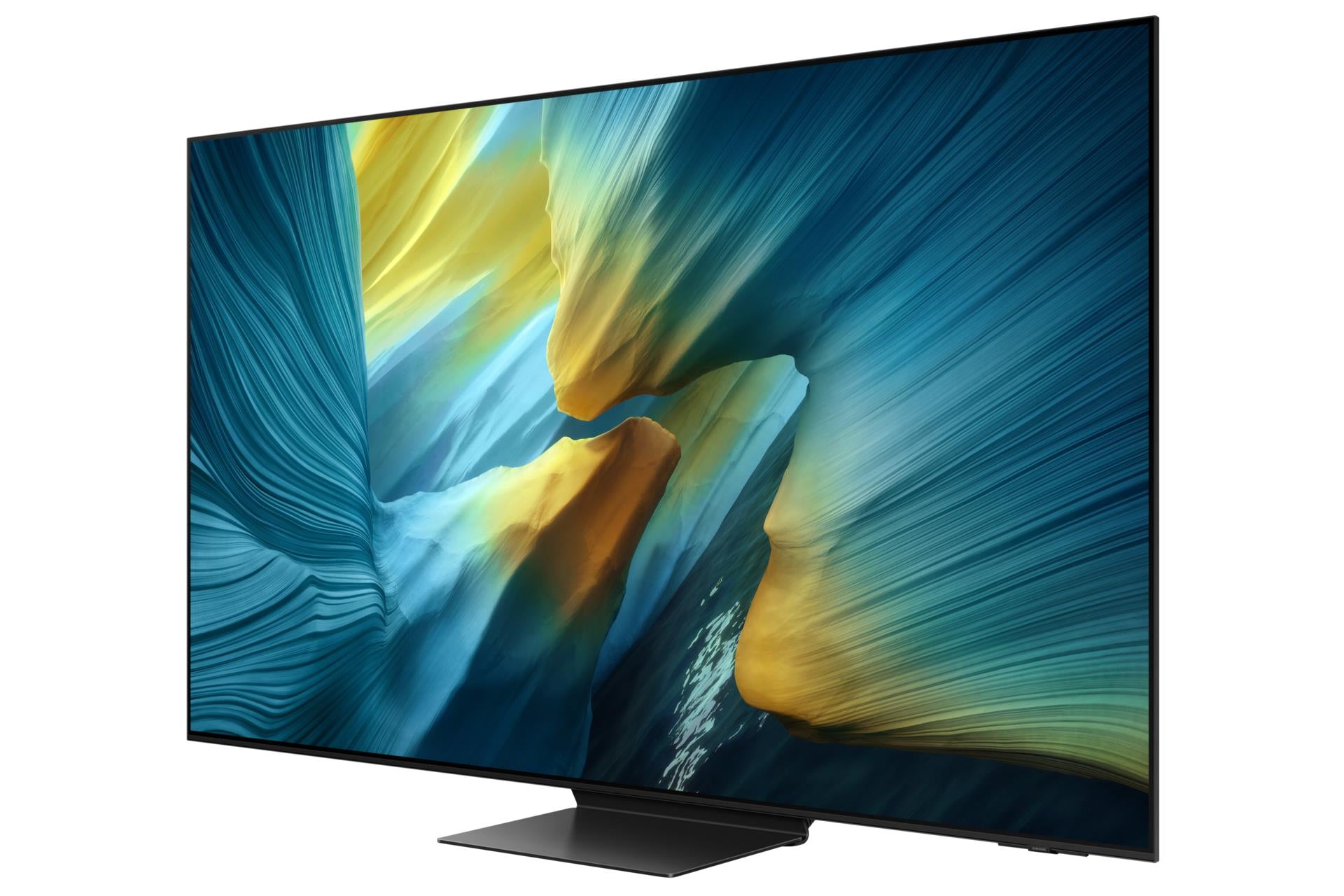 TV Set SAMSUNG 55" OLED/4K/Smart 3840x2160 Wireless LAN Bluetooth Tizen Black QE55S95FATXXH