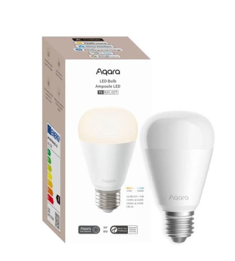Smart Light Bulb AQARA Power consumption 10.5 Watts Luminous flux 950 Lumen 6500 K ZigBee LB-L02E