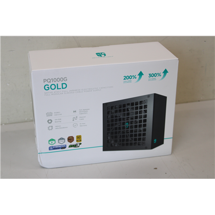 SALE OUT. Deepcool 80 PLUS Gold PSU | PQA00G | 1000 W | Black | DAMAGED PACKAGING