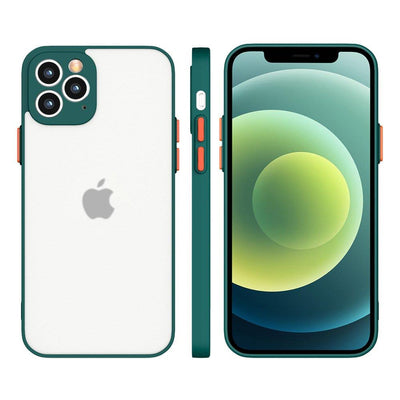 Milky Case silicone flexible translucent case for Samsung Galaxy A42 5G dark green — Hurtel