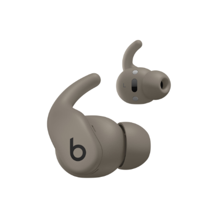 Beats Powerbeats Fit - Wireless Noise-Cancelling Workout Earbuds with Ultimate Secure Fit - Gravel Grey | Beats