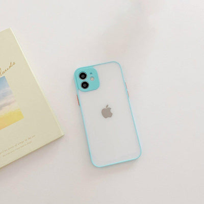 Milky Case silicone flexible translucent case for Samsung Galaxy A72 4G blue — Hurtel