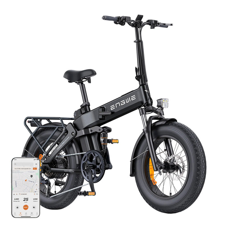 ENGWE PRO 3.0 BOOST 250W 20" Electric Bike (Black) - Image 1