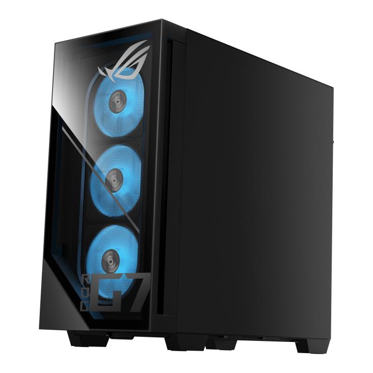 PC ASUS ROG G700 ROG Tower AMD RyzenT 7 9800X3D 32 GB DDR5-SDRAM Storage SSD SSD 1 TB AMD Radeon RX 9070 XT On board graphics AMD Radeon Graphics Wi-Fi Yes Bluetooth Yes Windows 11 Home 90PF05T1-M01MN0