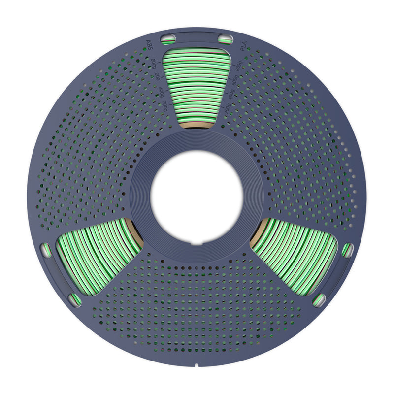 Sunlu PLA+ Silk Tri-Color Filament (blue-green-purple) - Image 3