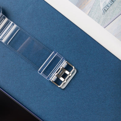 Silicone Band Strap Bracelet Case Strap Light Set for Apple Watch 38mm - Blue — Hurtel