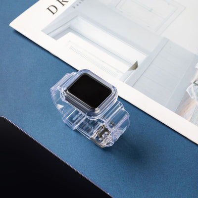 Silicone Band Strap Bracelet Case Strap Light Set for Apple Watch 38mm - Blue — Hurtel