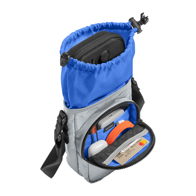TOMTOC GameOn-G50 Switch 2 JoyCarry Sling Bag (gray) - Image 3