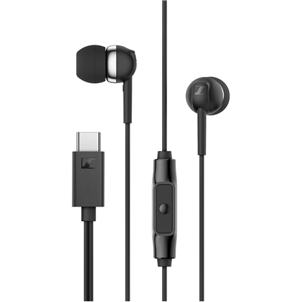 Sennheiser Headphones | CX 80U | Wired | In-ear | Microphone | Black