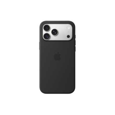 APPLE iPhone 18 Pro Max Silicone Case with MagSafe - Black | Apple