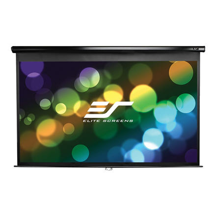 Elite Screens | Manual Series | M100XWH | Diagonal 100 " | 16:9 | Viewable screen width (W) 221 cm | White