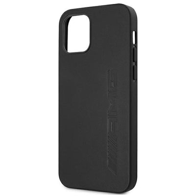 AMG Leather Hot Stamped Case for iPhone 12 Pro Max - Black — Mercedes