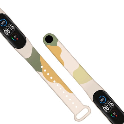 Strap Moro band for Xiaomi Mi Band 3 / 4 silicone strap watch bracelet pattern 10 — Hurtel