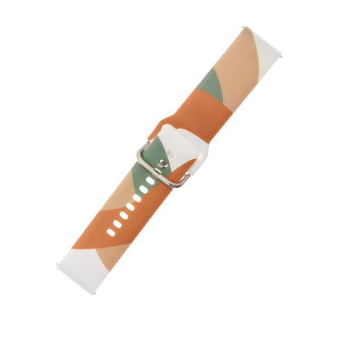 Strap Moro for Samsung Galaxy Watch 45 / 46 / 47 mm silicone bracelet watch band - pattern 3 — Hurtel