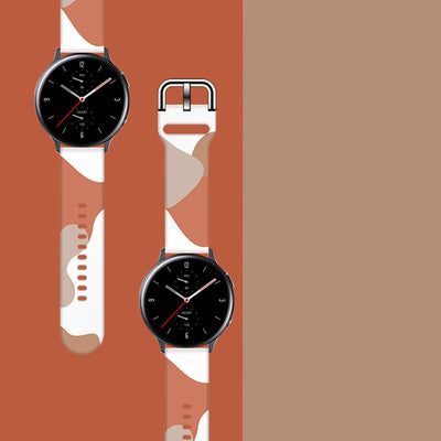 Strap Moro for Samsung Galaxy Watch 45 / 46 / 47 mm silicone bracelet watch band - pattern 5 — Hurtel