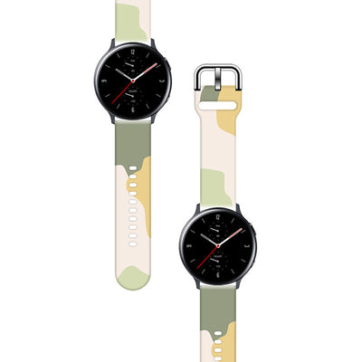 Strap Moro for Samsung Galaxy Watch 45 / 46 / 47 mm silicone bracelet watch band - pattern 14 — Hurtel