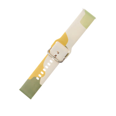 Strap Moro for Samsung Galaxy Watch 45 / 46 / 47 mm silicone bracelet watch band - pattern 14 — Hurtel