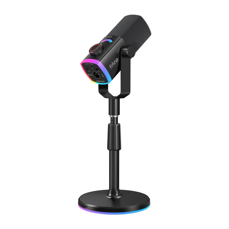 Fifine AM8PROS Dynamic Microphone (Black) - Image 3