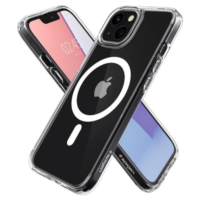 Spigen Ultra Hybrid Mag Case with MagSafe for iPhone 13 - White
