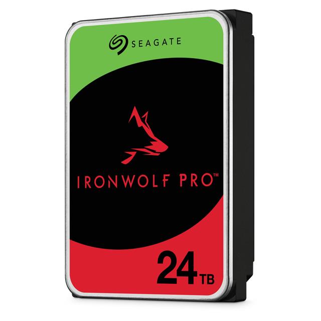 HDD SEAGATE IronWolf Pro 24TB SATA 512 MB 7200 rpm Discs/Heads 10/20 3,5" ST24000NT002