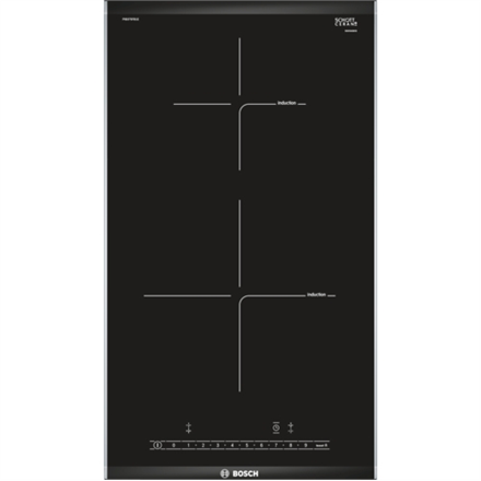 Bosch | Hob | PIB375FB1E | Induction | Number of burners/cooking zones 2 | Touch | Timer | Black