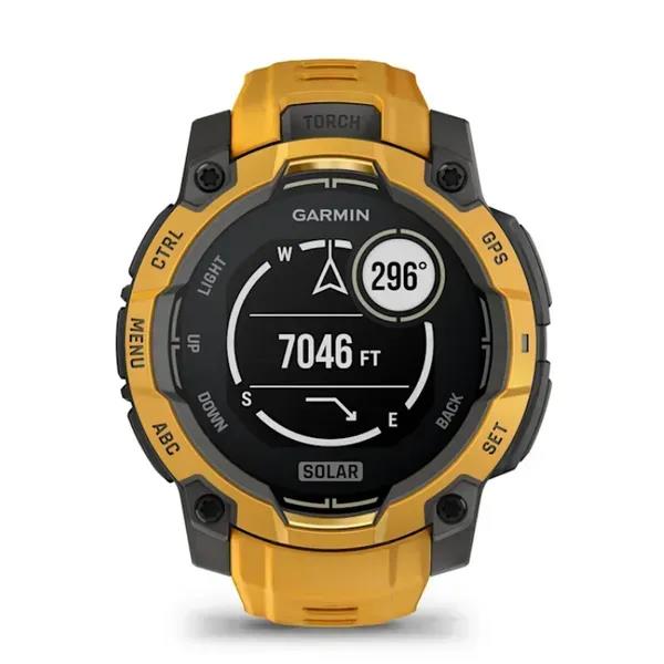 SMARTWATCH INSTINCT 3 SOLAR/SUNBURST 010-02934-02 GARMIN