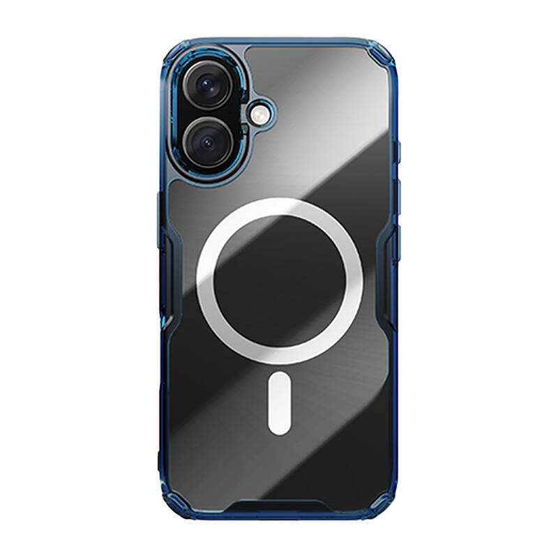 Nillkin Nature TPU Pro Magnetic iPhone 16 Plus Case (blue) - Image 1
