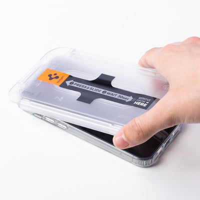 Spigen Glas.tR EZ Fit Tempered Glass for iPhone 13 / 13 Pro / 14 / 16e - 2 pcs.