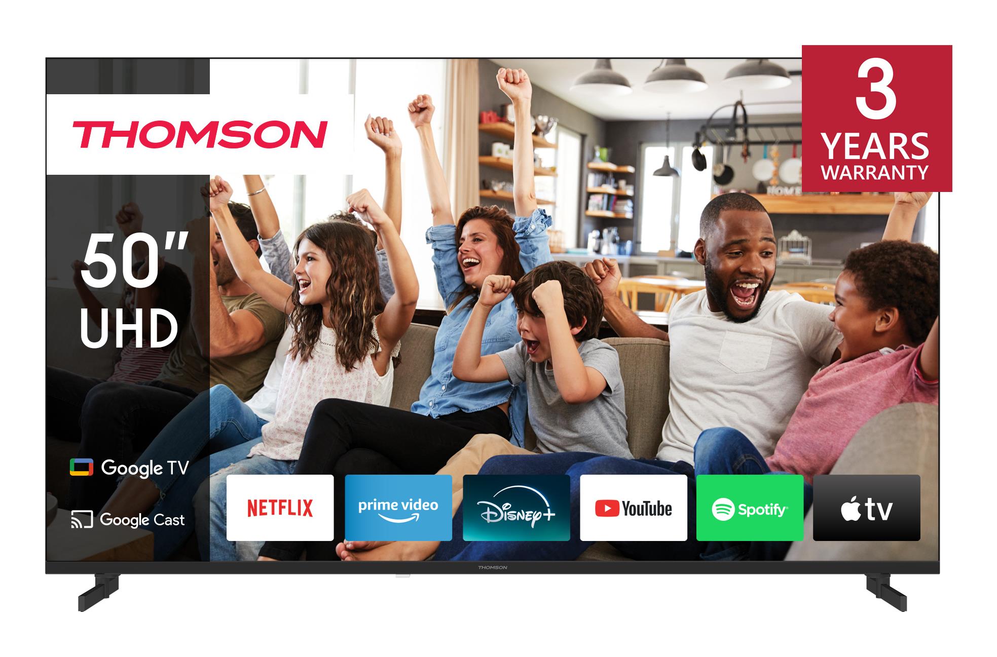 TV Set THOMSON 50 " 4K Ultra HD 3840 x 2160 pixels Flat 16:9 LCD 50UG4S14