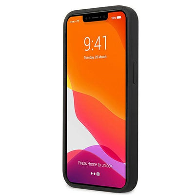 AMG Leather Hot Stamped Case for iPhone 13 mini - Black — Mercedes