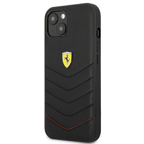 Ferrari FEHCP13SRQUK iPhone 13 mini 5.4" black/black hardcase Off Track Quilted