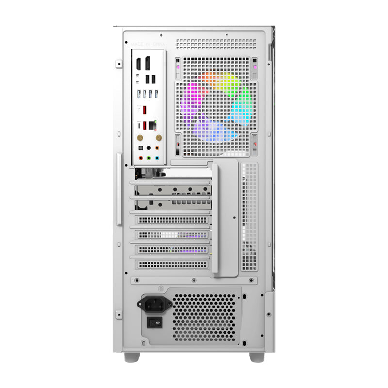 DarkFlash DS950 computer case (white) + 6 fans - Image 5