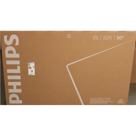 SALE OUT. Philips 50PUS7810/12 50" (126cm) QLED 4K TV | Philips 50PUS7810/12 | 50 | Smart TV | TITAN OS | UHD | Black |