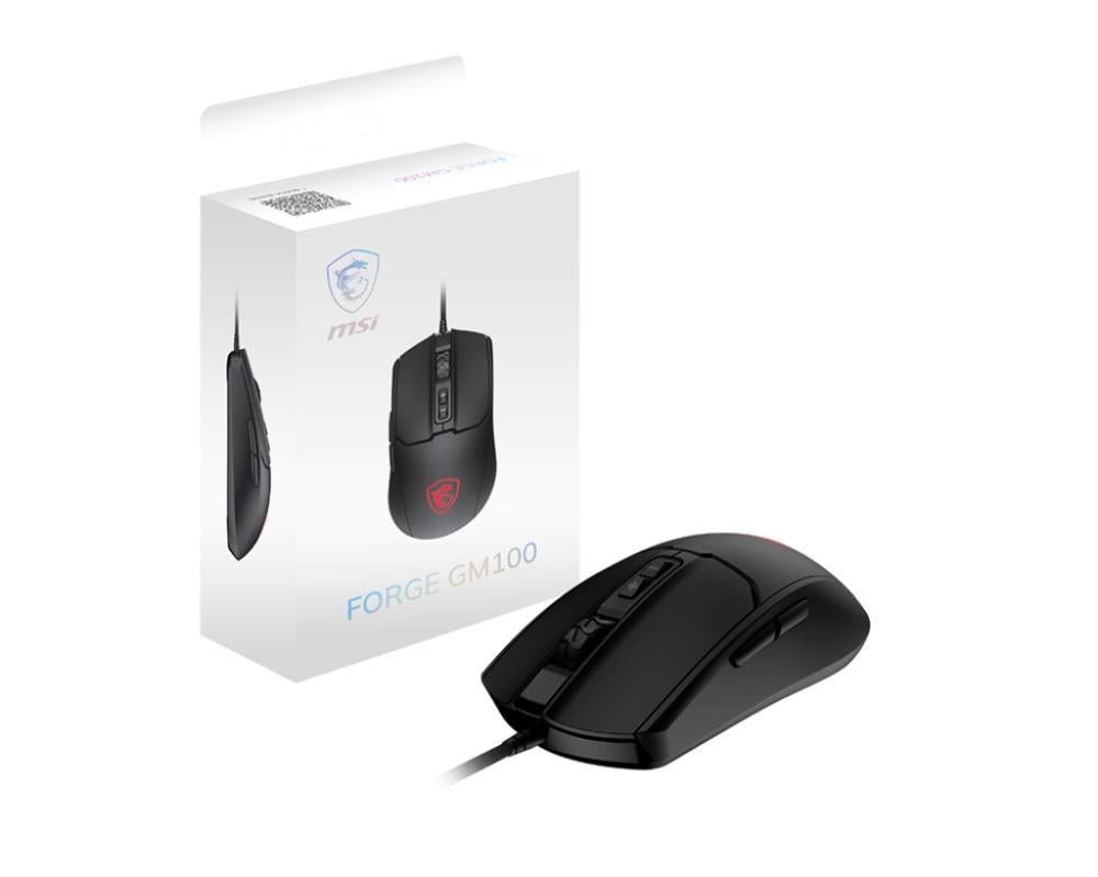 MOUSE USB OPTICAL GAMING/FORGE GM100 MSI