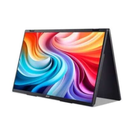 Acer PD19F 47cm 18.5'' FHD Dual Portable IPS 100Hz 16:9 4ms (GTG) 250nits HDMI 2xType-C MM Audio Out EU Black H.cable x1