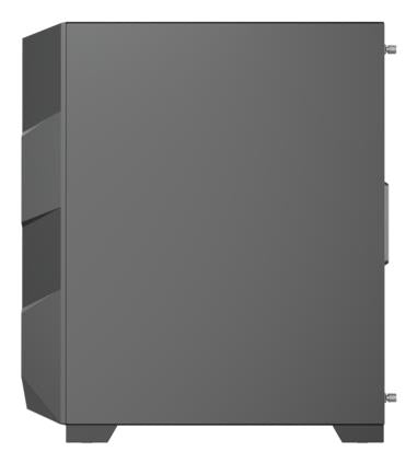 Case XILENCE ATX/micro ATX/Mini-ITX Black Midi Tower PC XILENT BREEZE II X812.ARGB