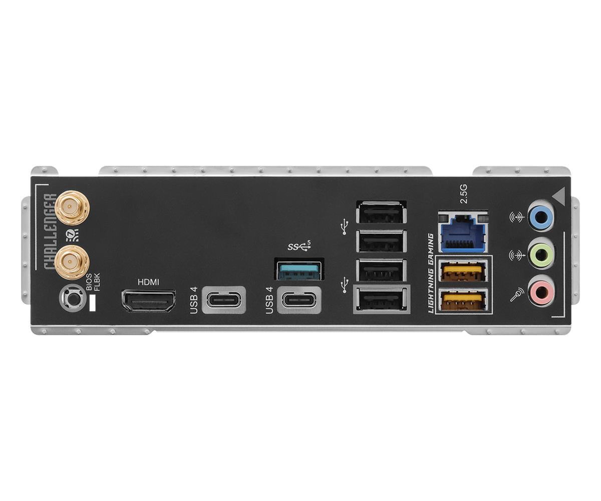 Mainboard ASROCK AMD X870 Socket AM5 ATX RAM DDR5-SDRAM 4xSlots Wi-Fi Yes Bluetooth Yes 1xNumber of M.2 (M) slots X870CHALLENGERWIFI