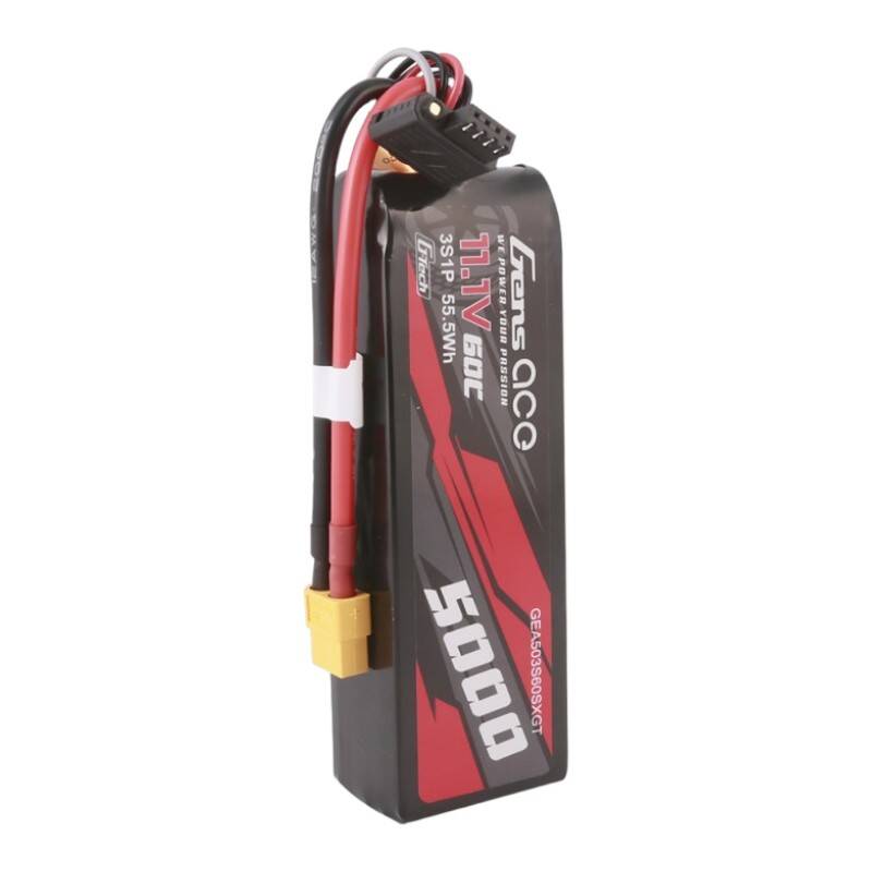 Gens ace G-Tech 5000mAh 11.1V 60C 3S1P Lipo With XT60 Plug - Image 4