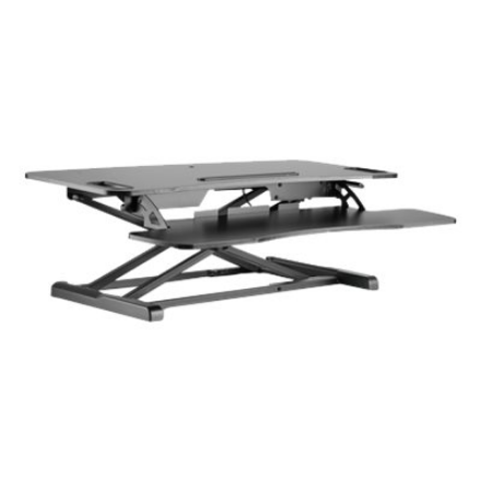 DA-90380-1 Ergonomic Workspace Riser | Height adjustment 10-50 cm | Maximum load weight 15 kg | Black