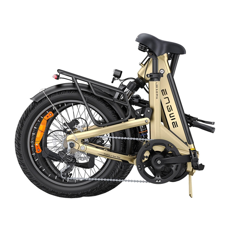 ENGWE L20 3.0 PRO 250W 20" Electric Bike (Gold) - Image 5