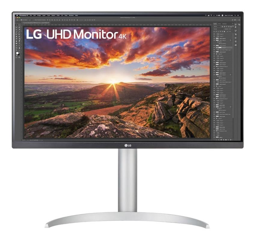 LCD Monitor LG 27UP850K-W 27" Gaming Panel IPS 3840x2160 16:9 60 Hz 5 ms Pivot Height adjustable Tilt Colour Black 27UP850K-W