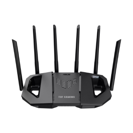 Asus | Dual Band WiFi 7 Extendable Gaming Router | TUF Gaming BE6500 | 802.11be | 6500 Mbit/s | Ethernet LAN (RJ-45) por